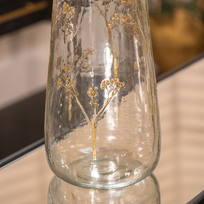Gypsophila Glass Vase