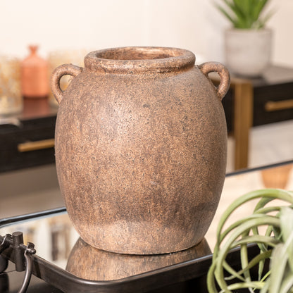 Earthenware Distressed Vase