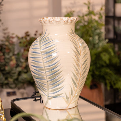 Verona Hand Painted Urn Vase