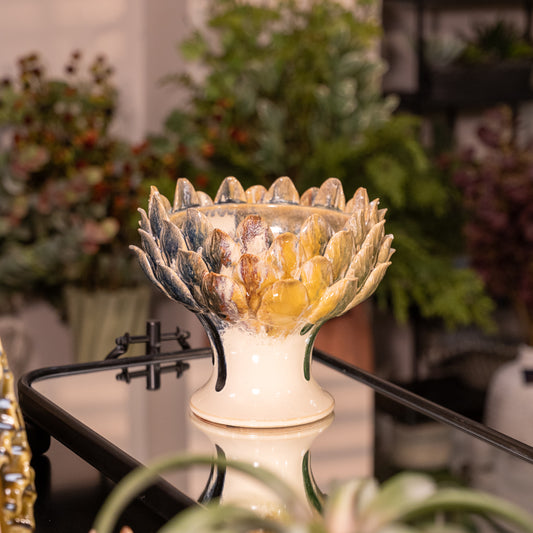 Olbia Footed Bowl