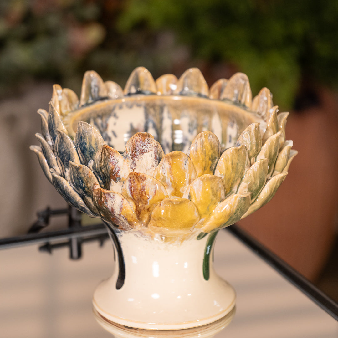 Olbia Footed Bowl