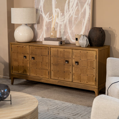 Bayur Parquet 4 Door Sideboard