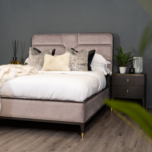 Diletta Ebony Kingsize Bedframe