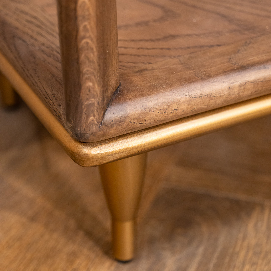 Kent Console Table with Glass Top