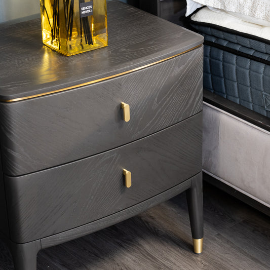 Diletta Ebony Nightstand