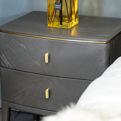 Diletta Ebony Nightstand