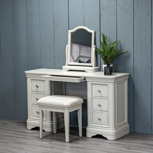 Mabel Dressing Table & Mirror & Stool