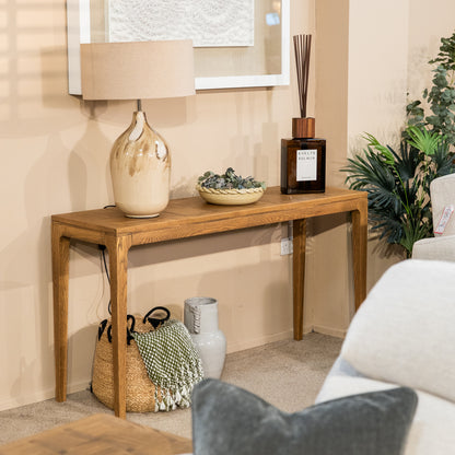 Bayur Wood Console Table
