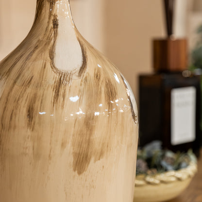 Mystique Table Lamp with Linen Shade