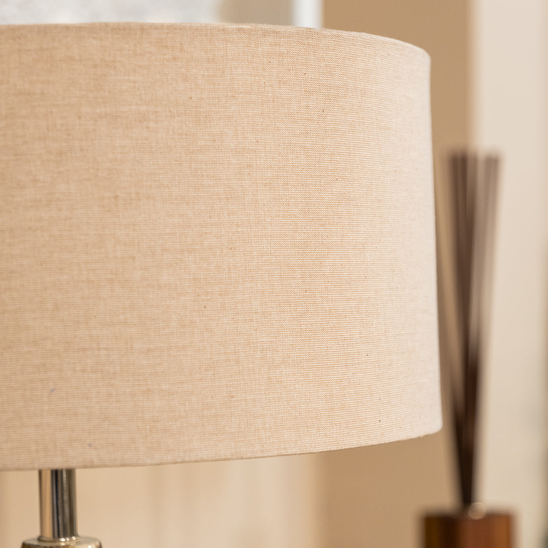 Mystique Table Lamp with Linen Shade