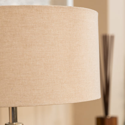 Mystique Table Lamp with Linen Shade