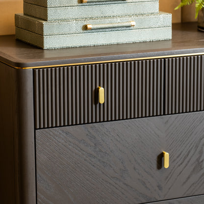 Diletta Ebony Tall Chest