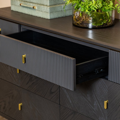 Diletta Ebony Tall Chest