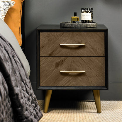 Sienna 2Drawer Nightstand