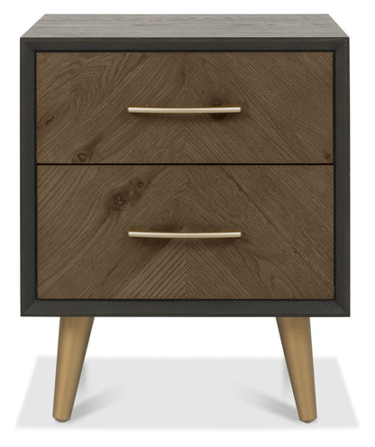 Sienna 2Drawer Nightstand