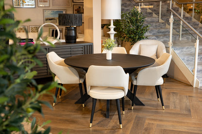 Syndey 1.4m Round Extending Table