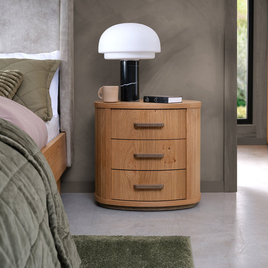 Montreal 3Drawer Nightstand