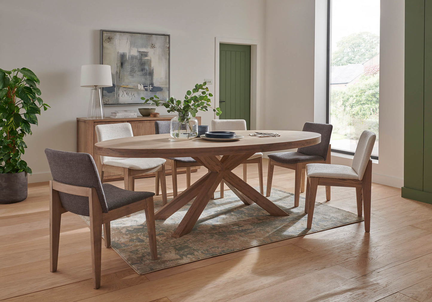 Windermere 1.9m Oval Dining Table