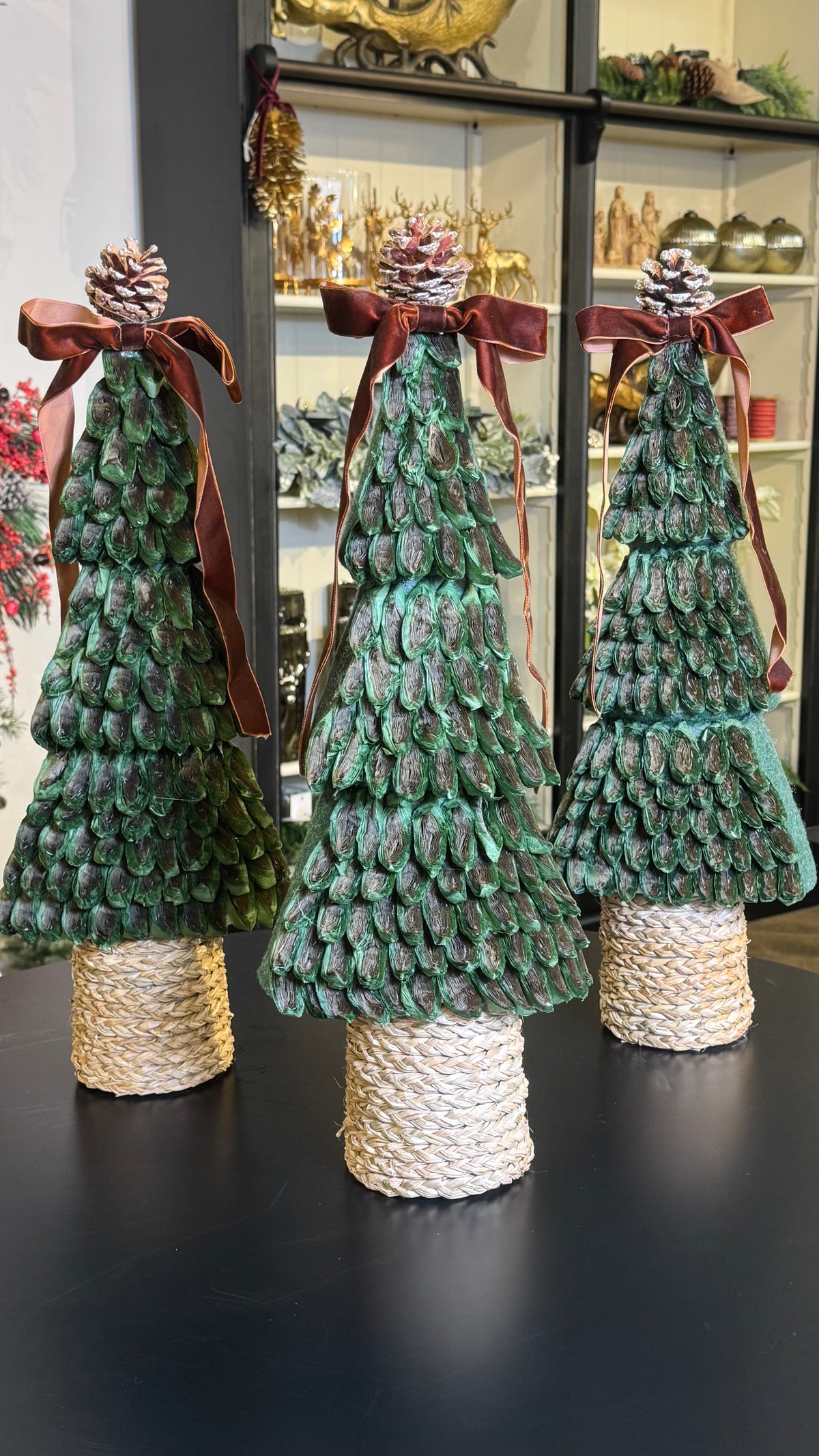 Tiered Christmas Tree With Bow