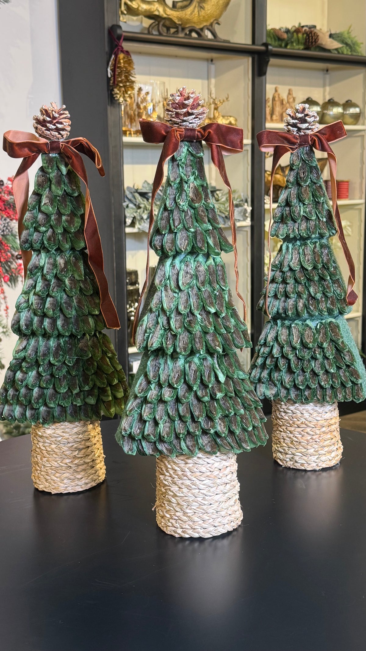 Tiered Christmas Tree With Bow