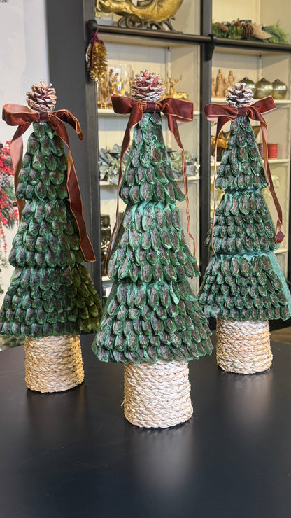 Tiered Christmas Tree With Bow