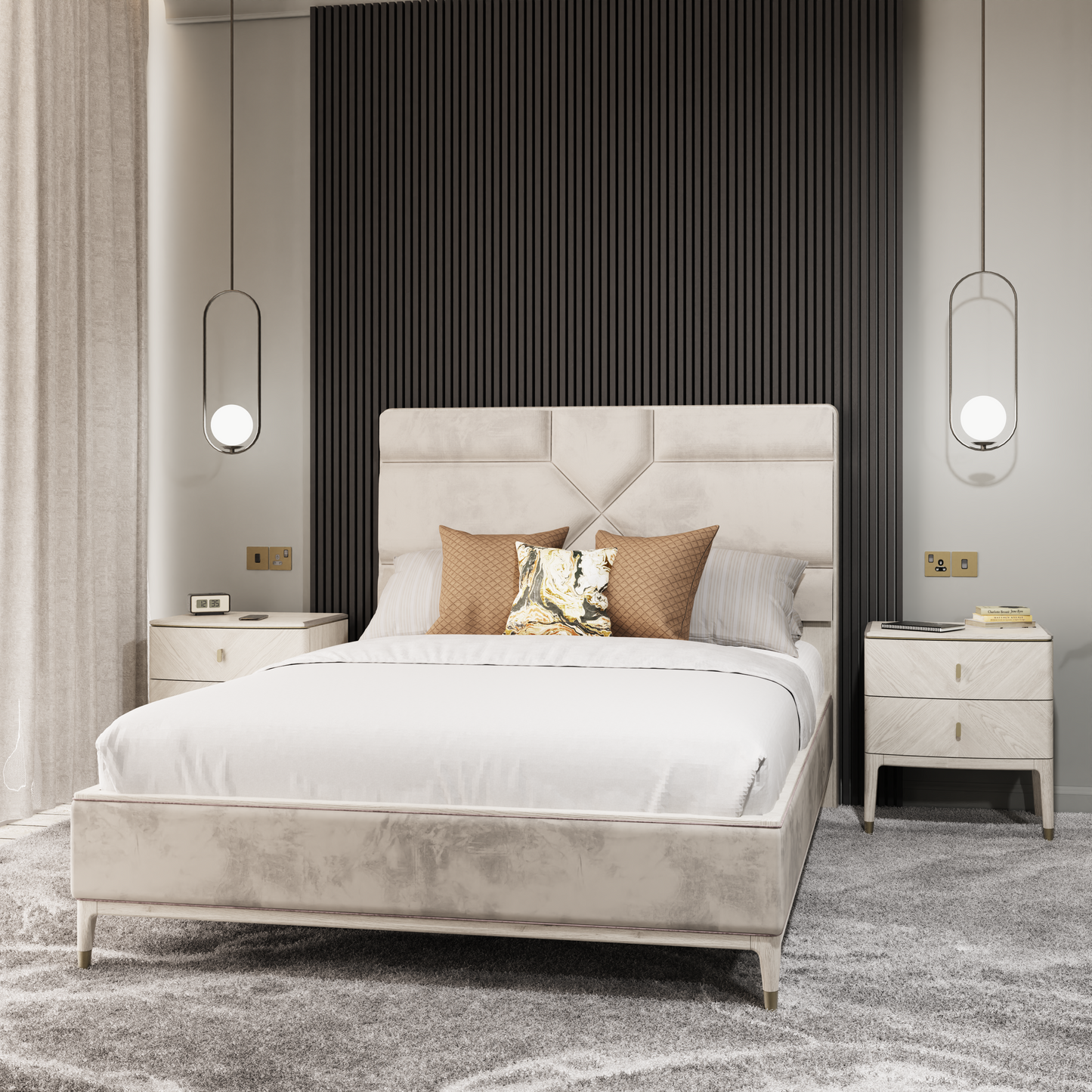 Diletta Stone Nighstand