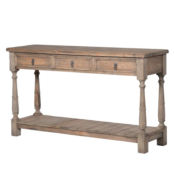 Normandy 3 Drawer Console Table
