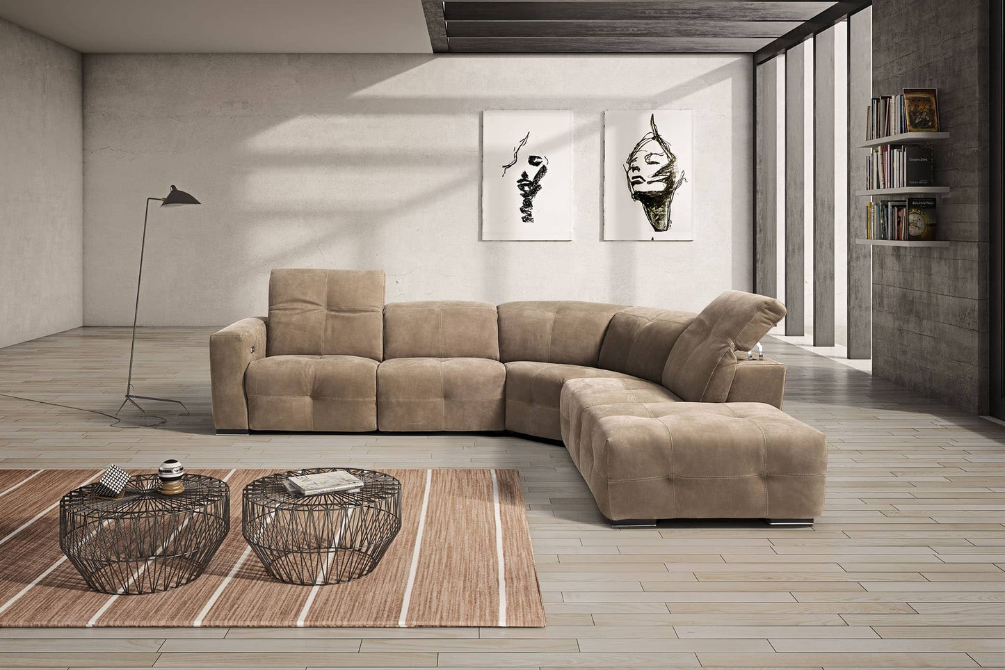 Sauvanne Power Corner Sofa