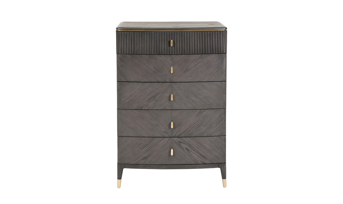 Diletta Ebony Tall Chest